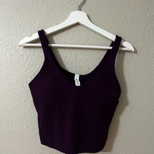 Lululemon Align Tank in Dramatic Magenta NWT (size 8)